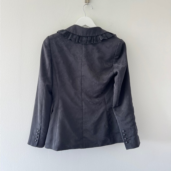 LOVESHACKFANCY Lula Black Blazer 4 - Picture 10 of 10